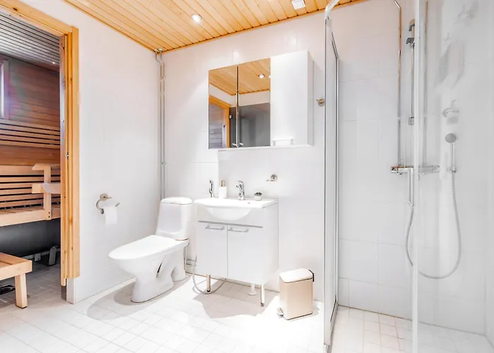 Modern 1Br Apartment Next To Ski Slopes 列维