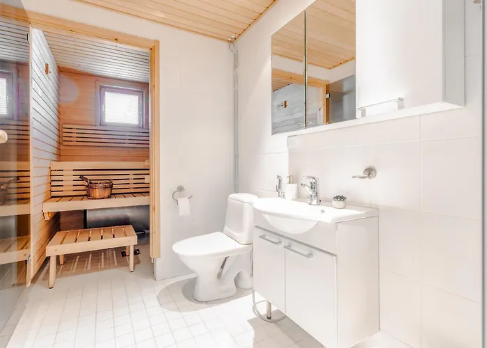 Modern 1Br Apartment Next To Ski Slopes 列维